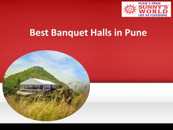 Best Banquet Halls in Pune