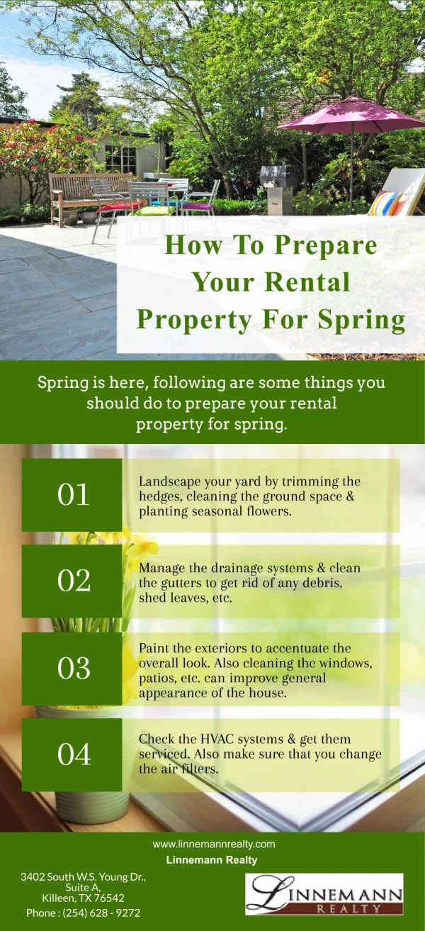 How To Prepare Your Rental Property For Spring