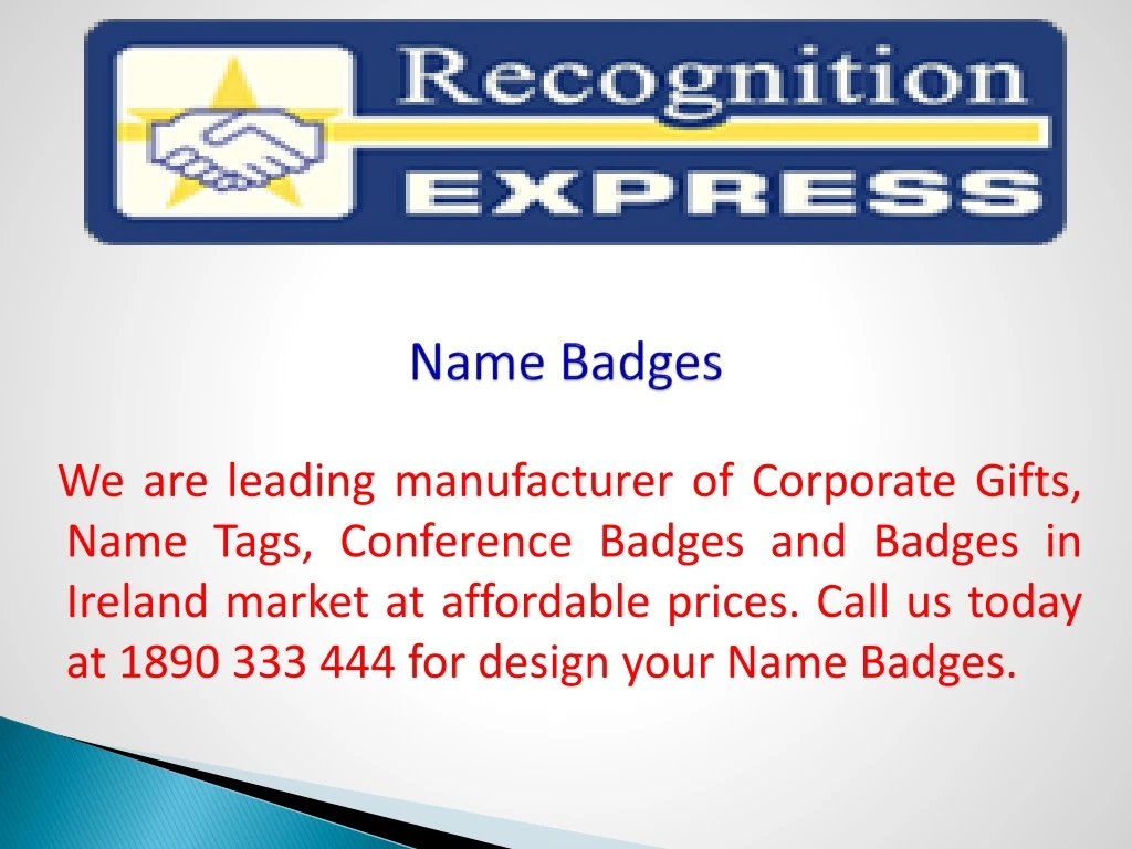 name badges