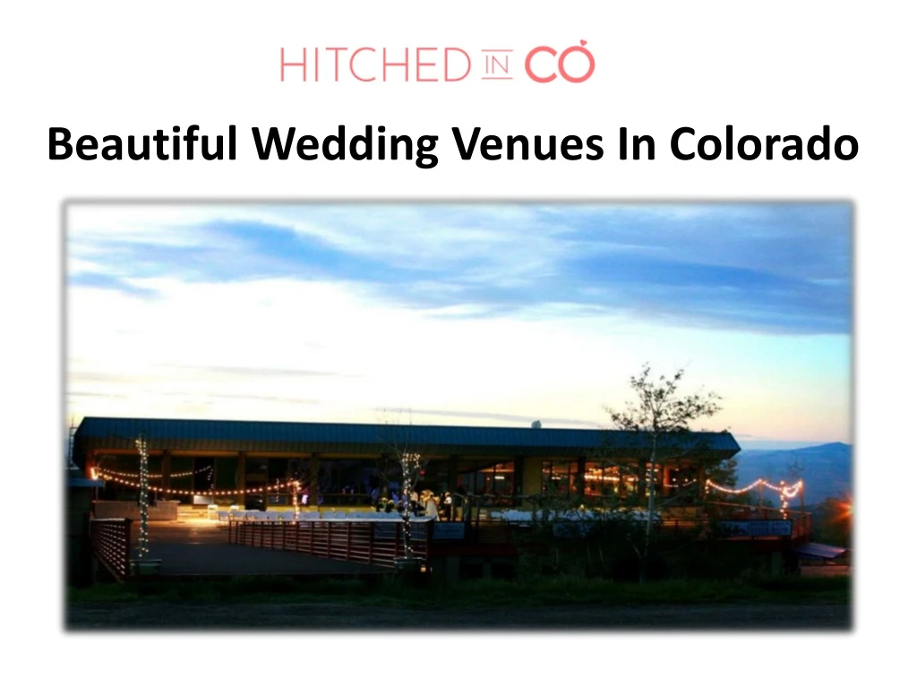 beautiful wedding venues in colorado