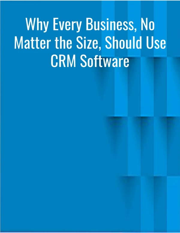 why every business no matter the size should