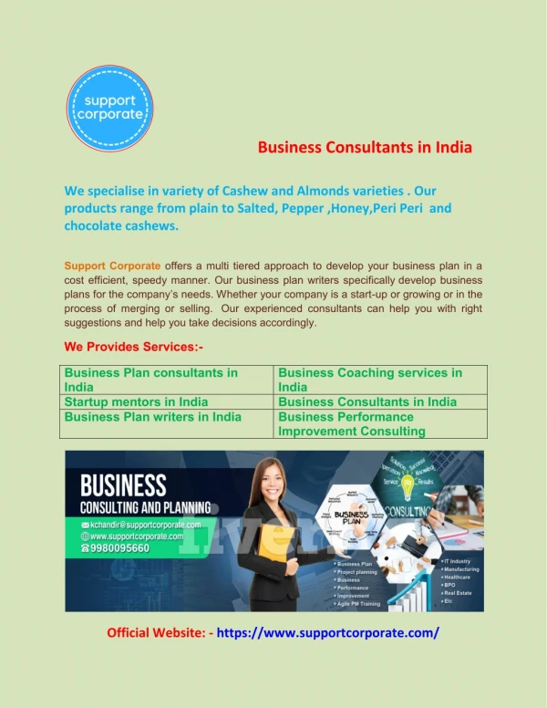 Business Coaching services in India