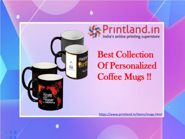 Get Personalized mugs online with custom printing