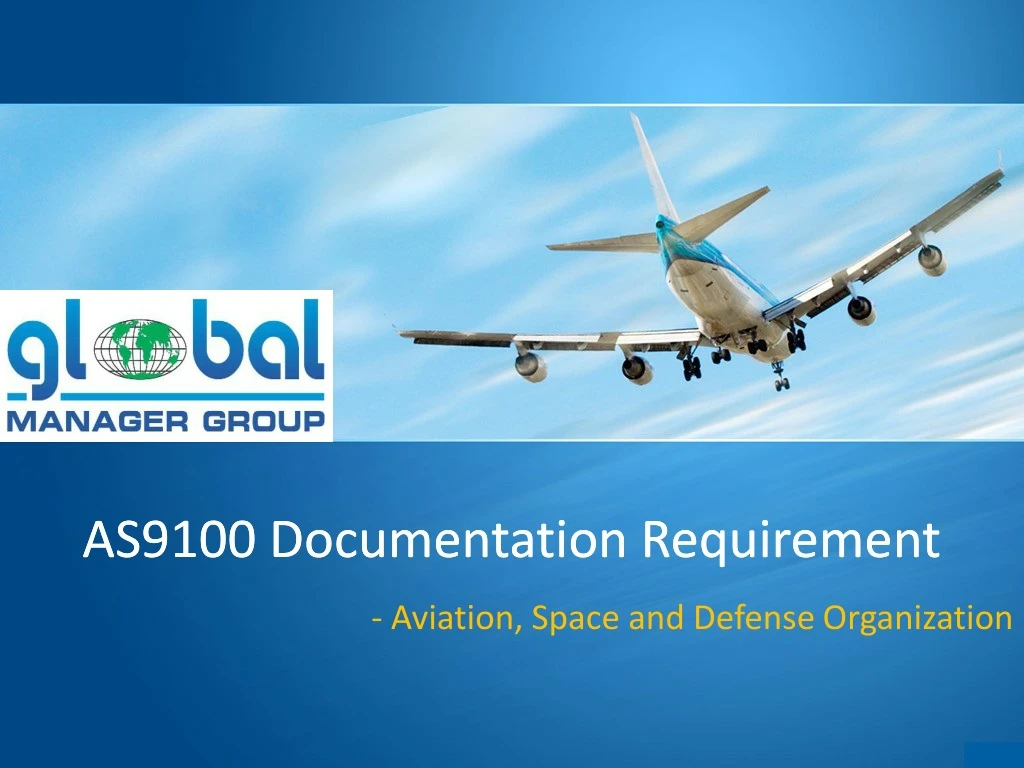as9100 documentation requirement as9100