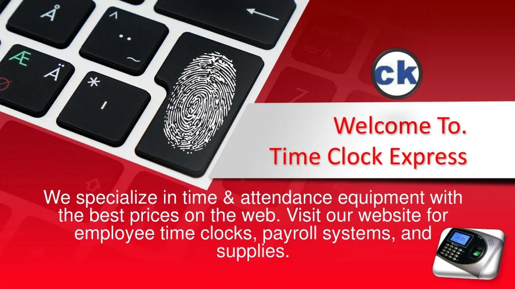 welcome to time clock express
