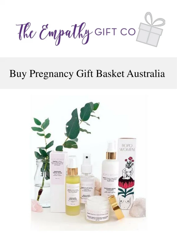 Buy Pregnancy Gift Basket Australia