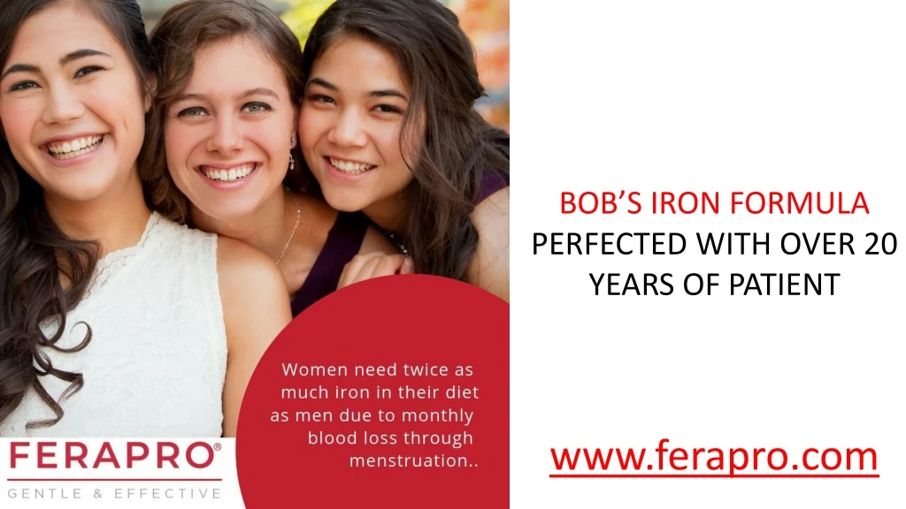 bob s iron formula perfected with over 20 years