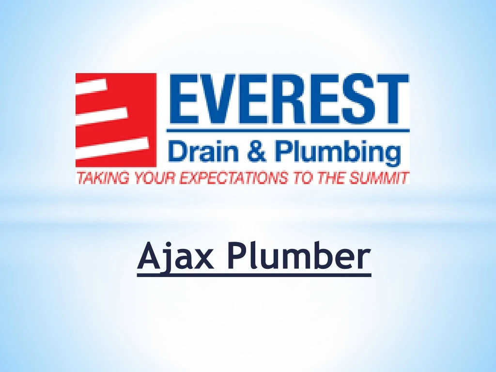 ajax plumber
