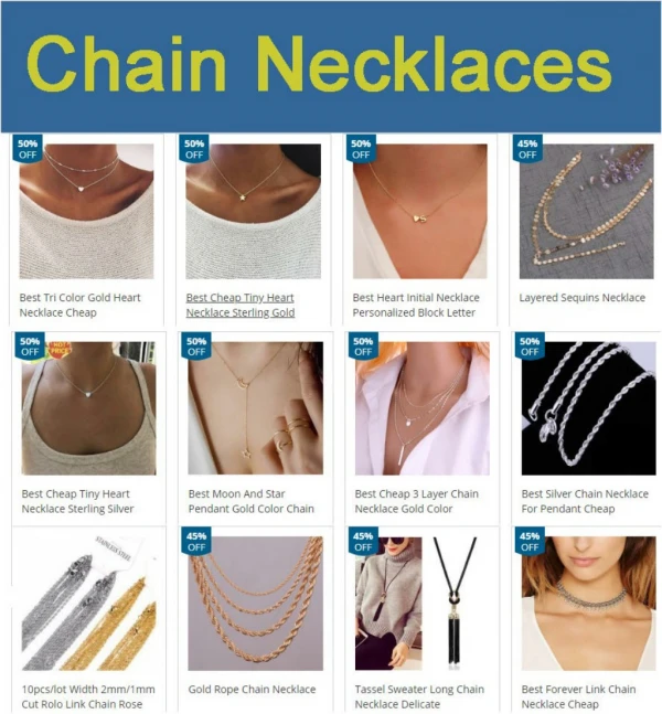 Best Chain Necklace For Women