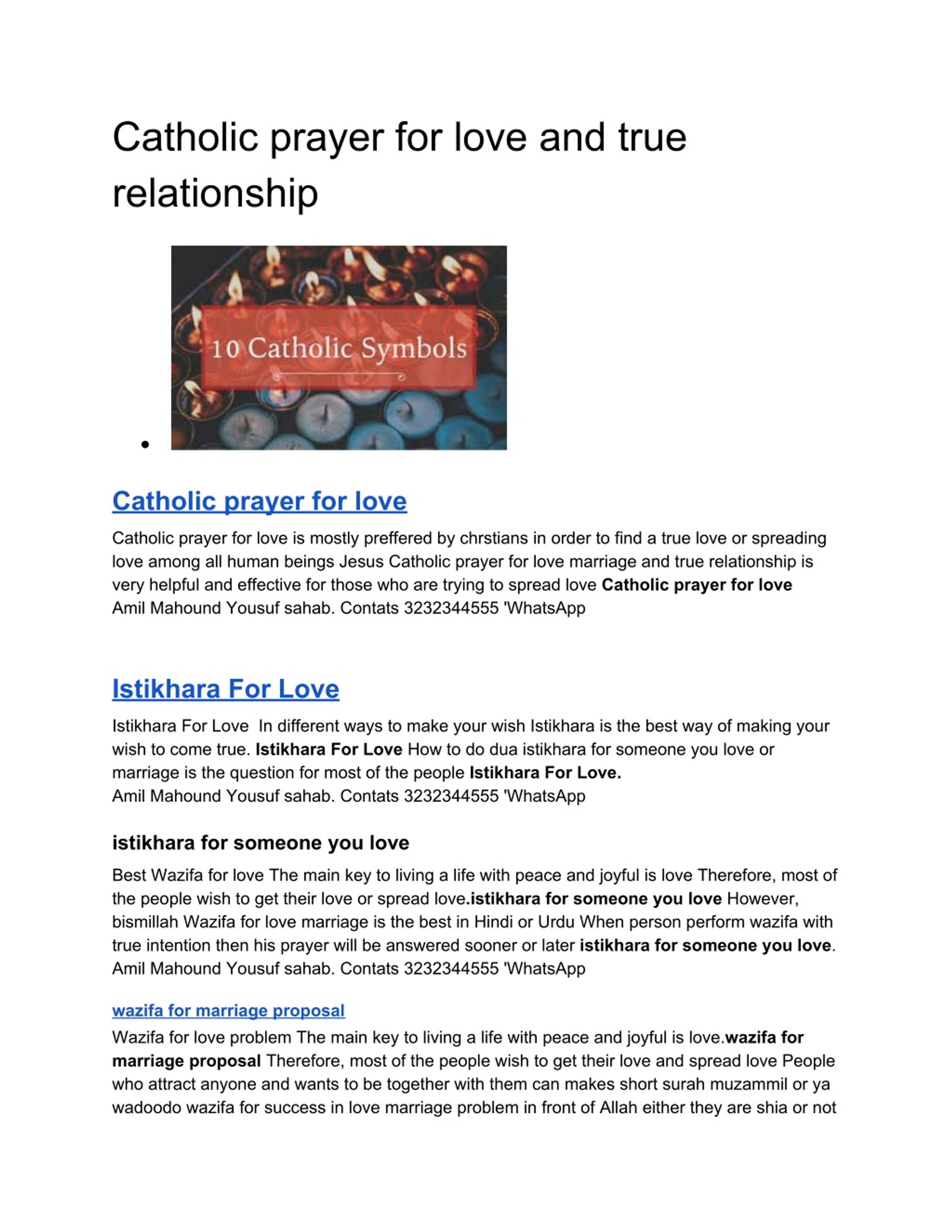 PPT - Catholic prayer for love and true relationship PowerPoint ...