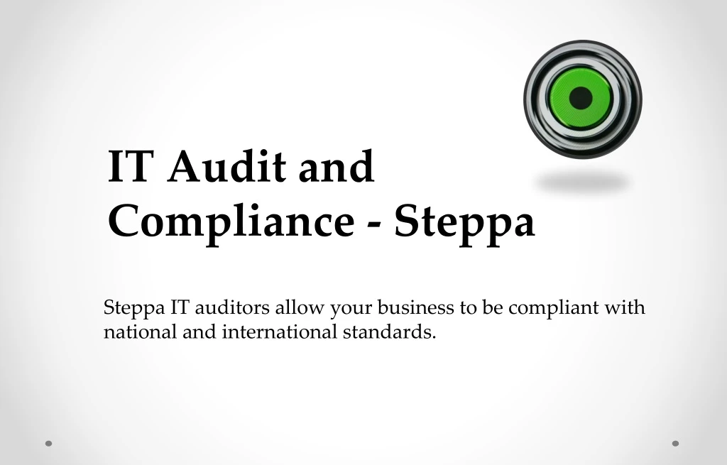 it audit and compliance steppa