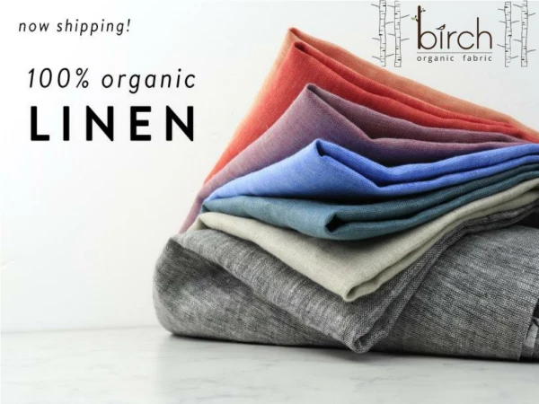 Find Organic Cotton fabrics at Birchfabrics