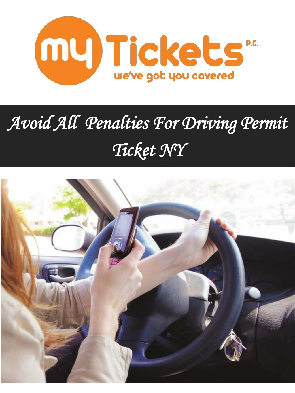 avoid all penalties for driving permit ticket ny