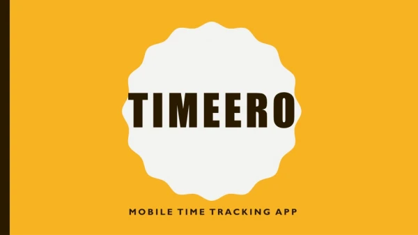 Employee Time Tracking App for Business Services|Timeero