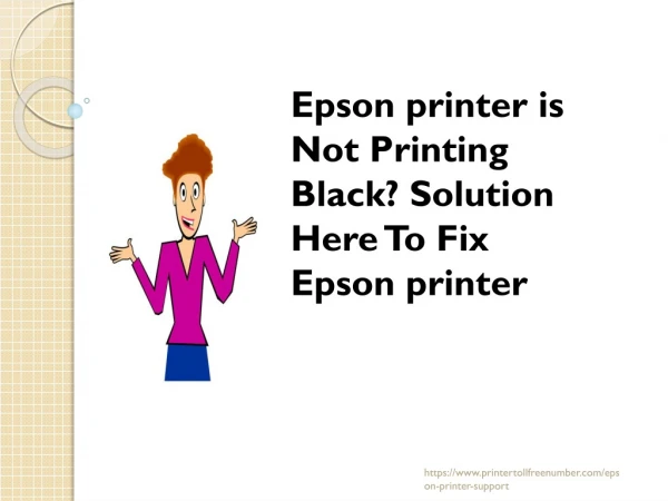 Epson printer is Not Printing Black? Solution Here To Fix Epson printer