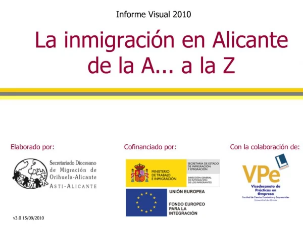 La inmigraci n en Alicante de la A... a la Z
