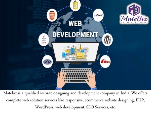 matebiz is a qualified website designing