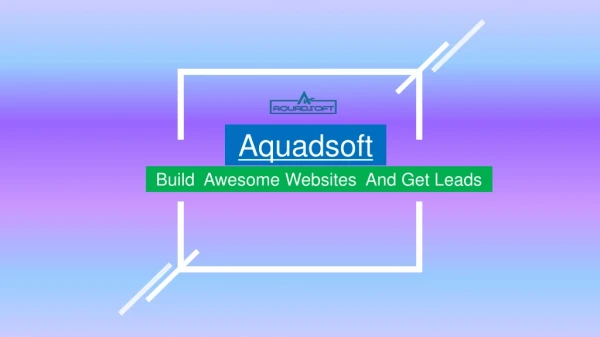 Aquadsoft's Best Services | Mobile App Development