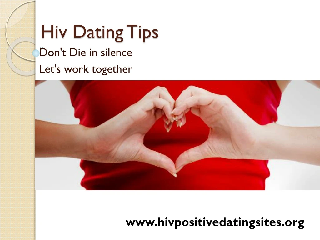 hiv dating tips