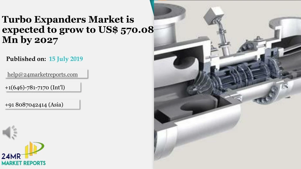 turbo expanders market is expected to grow to us 570 08 mn by 2027