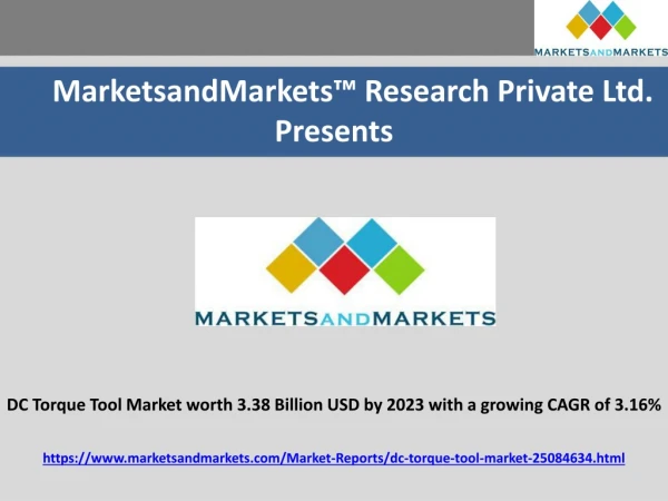 DC Torque Tool Market