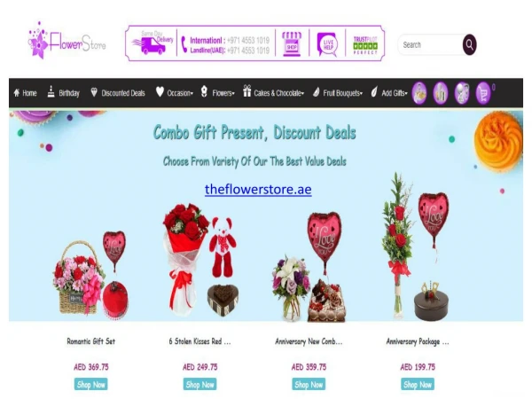 Flower Delivery UAE - Online Flower Shop | Flower Shop In Dubai | Send Flower To Dubai