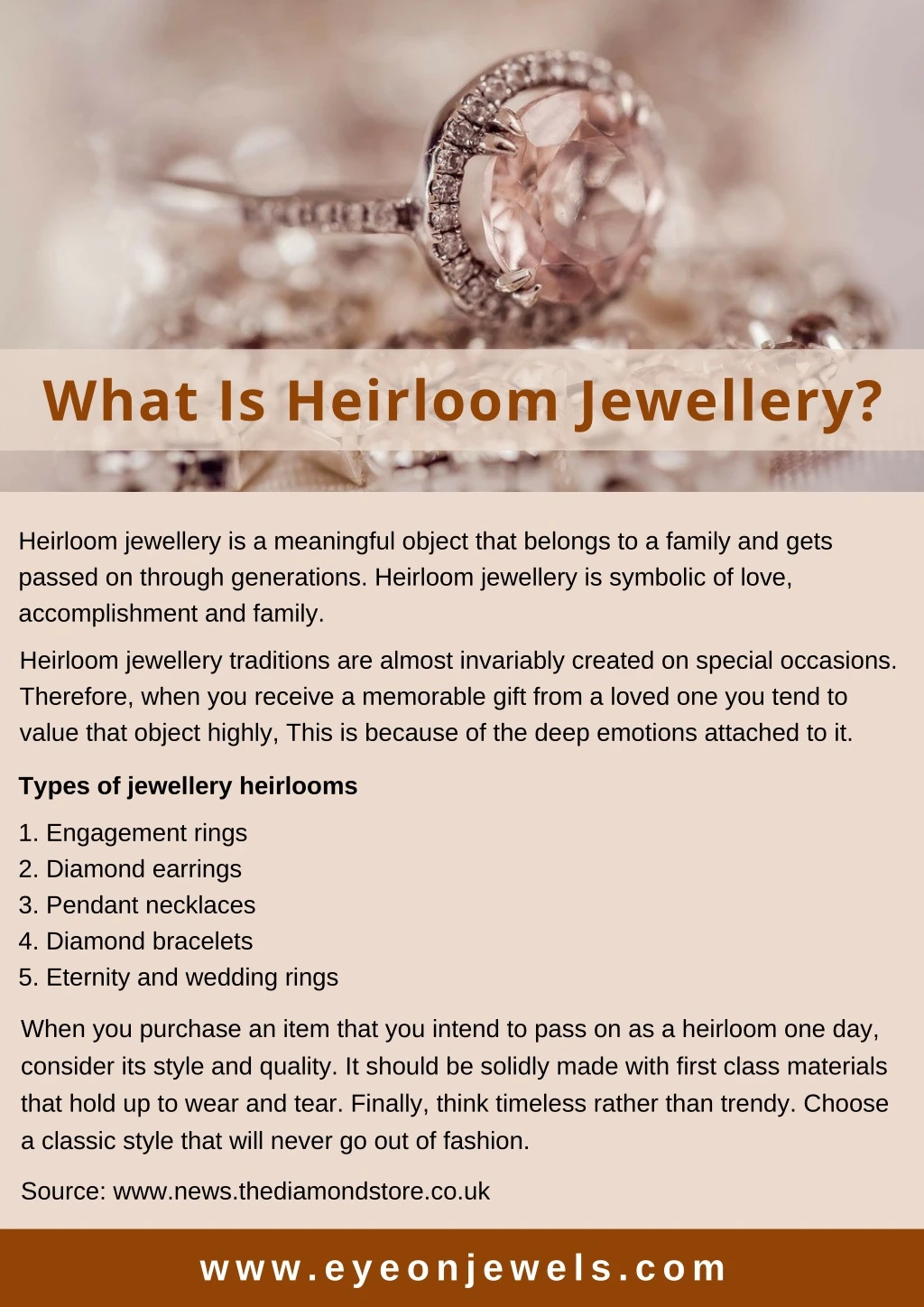 what is heirloom jewellery