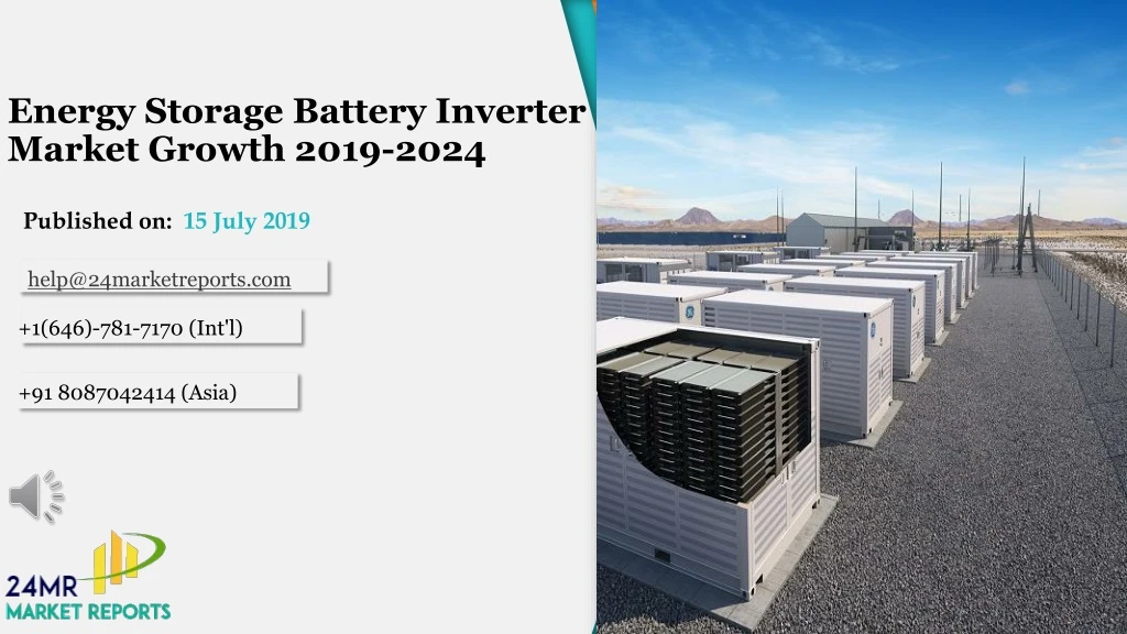 energy storage battery inverter market growth 2019 2024