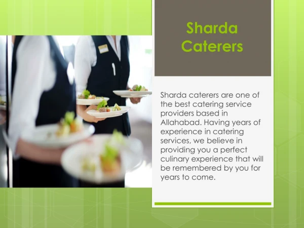 Best catering services in Allahabad