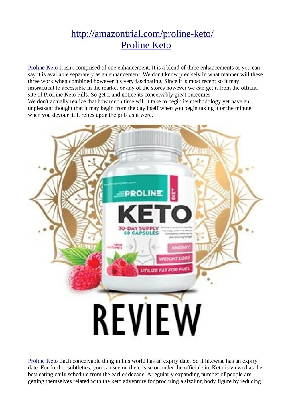 http amazontrial com proline keto proline keto