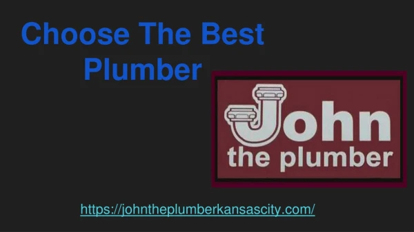 How to choose a best plumber Kansas City