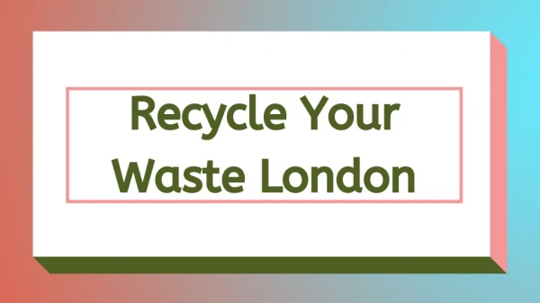 Scrap Metal Collection Hampton, London - Recycle Your Waste London