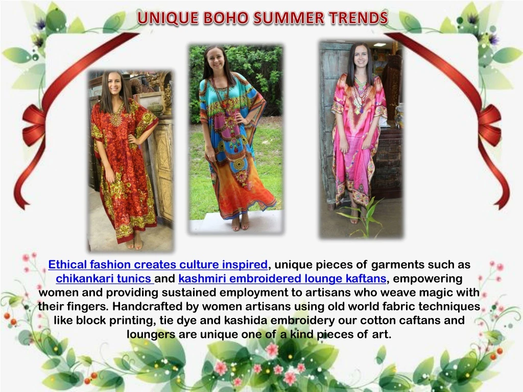 unique boho summer trends