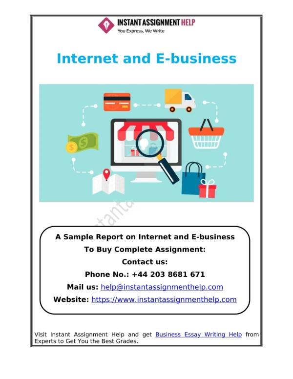 Internet and E-business