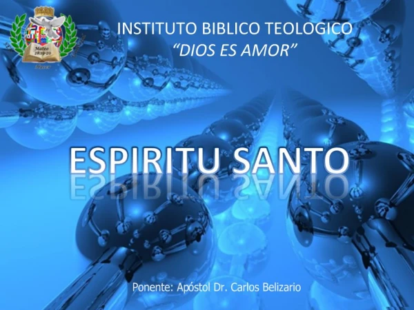 INSTITUTO BIBLICO TEOLOGICO DIOS ES AMOR