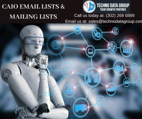 CAIO Email Lists & Mailing Lists | Chief Artificial Intelligence Officers Email List in USA