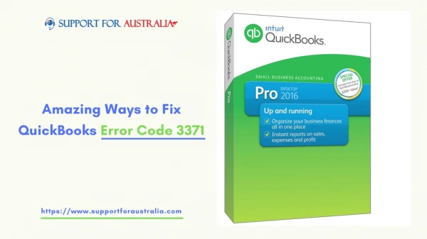 Amazing Ways to Fix QuickBooks Error Code 3371