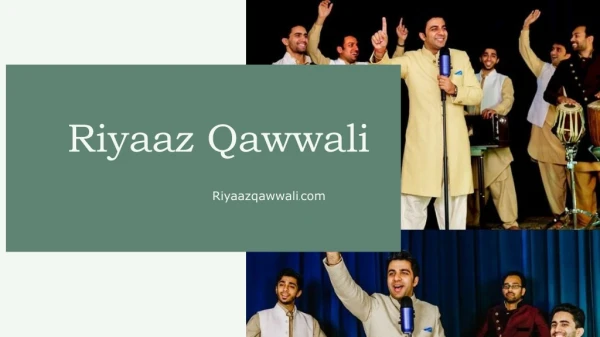 Best Qawwali Performances by Riyaaz Qawwali
