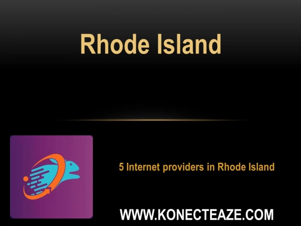 5 Internet providers in Rhode Island