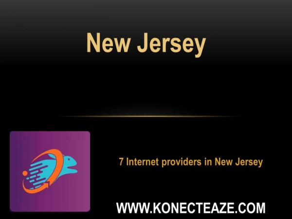 7 Internet providers in New Jersey