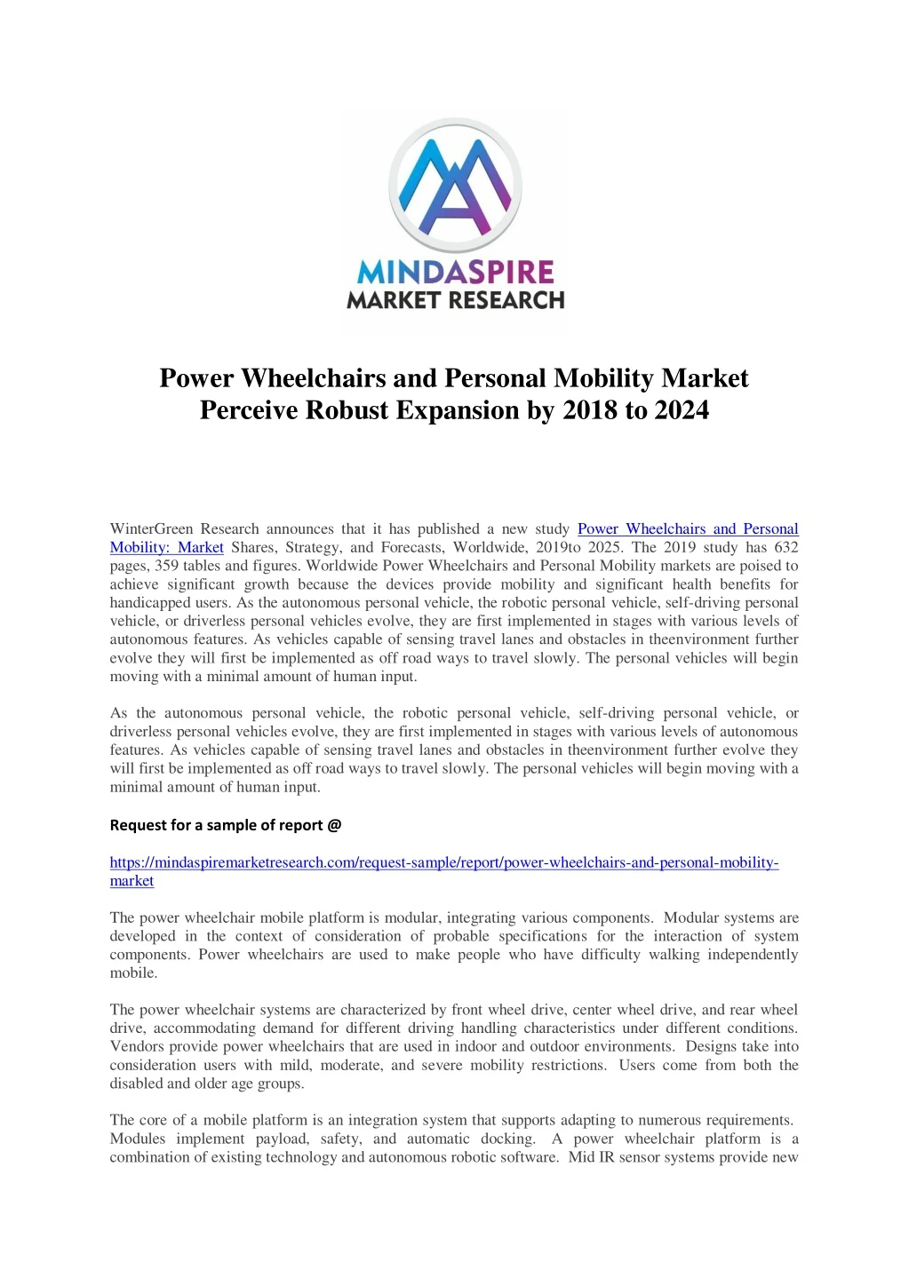 power wheelchairs and personal mobility market