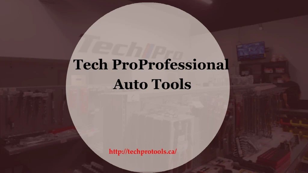 tech proprofessional auto tools