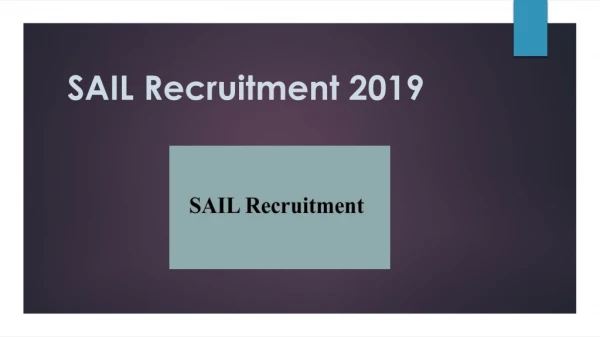 SAIL Recruitment 2019 | Online Apply For SAIL RSP Jobs, 566 Posts