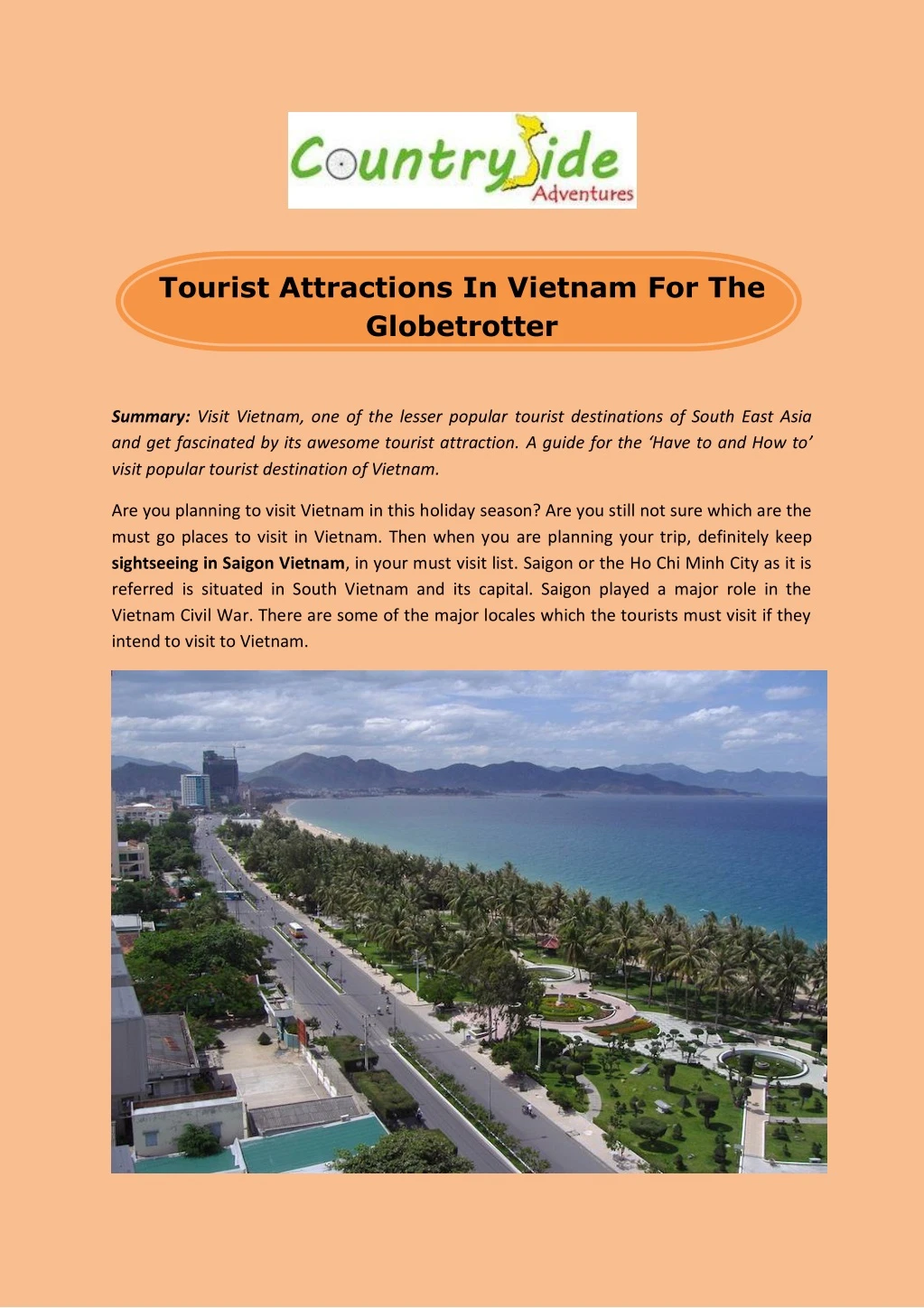 tourist attractions in vietnam