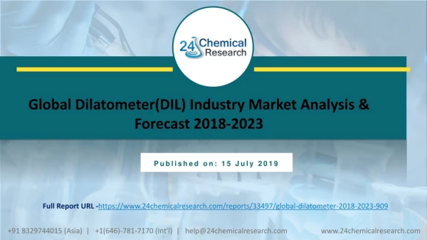Global Dilatometer(DIL) Industry Market Analysis & Forecast 2018-2023
