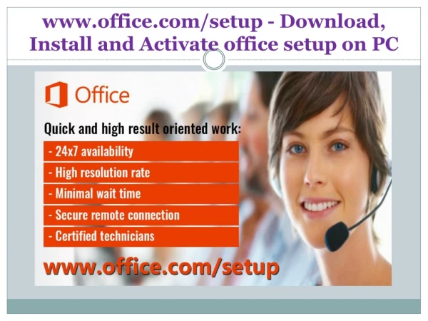 www office com setup download install and activate office setup on pc