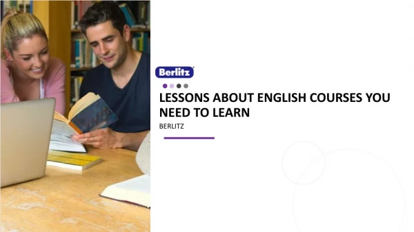 Lessons About English Courses You Need To Learn