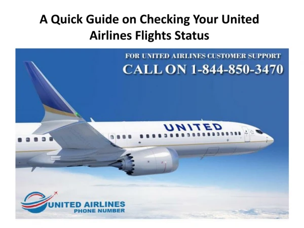 A Quick Guide on Checking Your United Airlines Flights Status