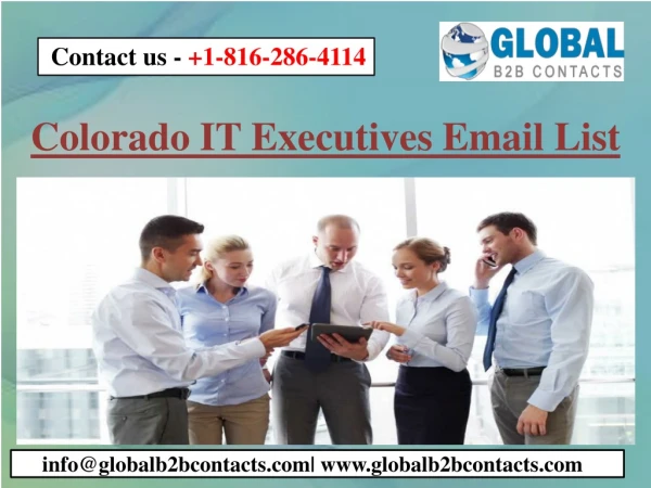 Colorado IT Executives Email List