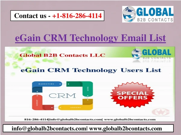 e g ain crm technology email list